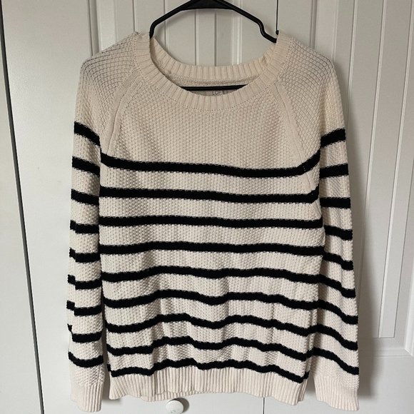 LOFT Sweaters - Loft Striped Sweater Size XL